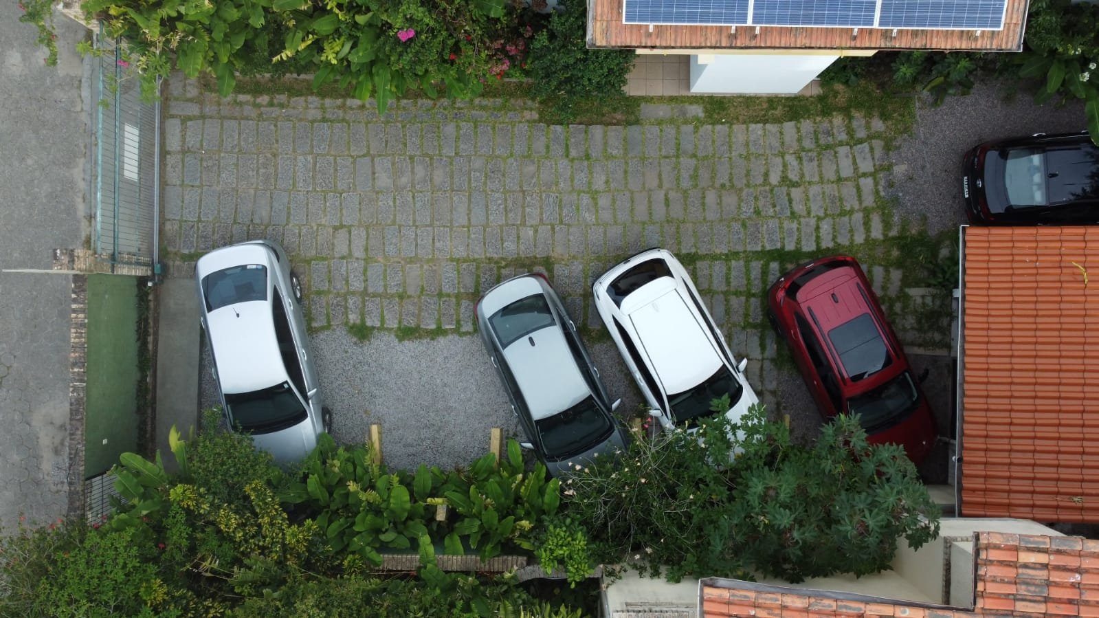 Pousada Natur Campeche - Estacionamento vista aérea